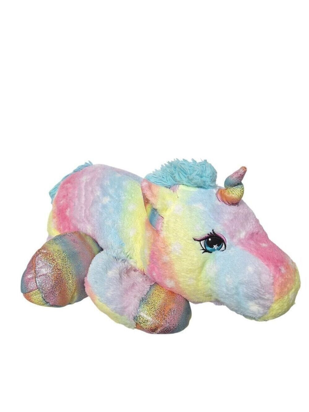 Walmart Unicorn Plush Stuffed Animal Tie Dye 28 Inch